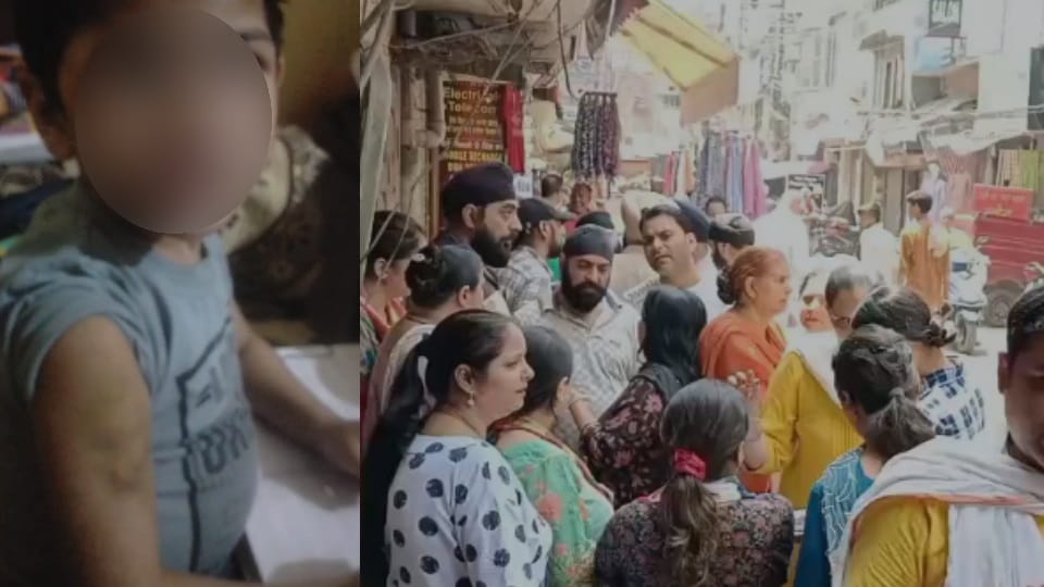 couple in Shakti Nagar Amritsar accused of beating their adopted child daily