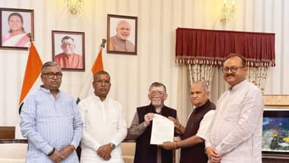 राज्यपाल से मिले भाजपा नेता