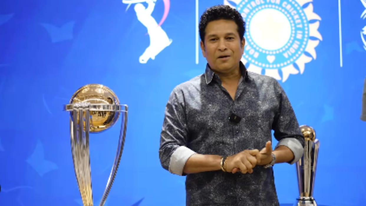 BCCI name board room in Sachin Tendulkars honour at Mumbai Headquarters see video