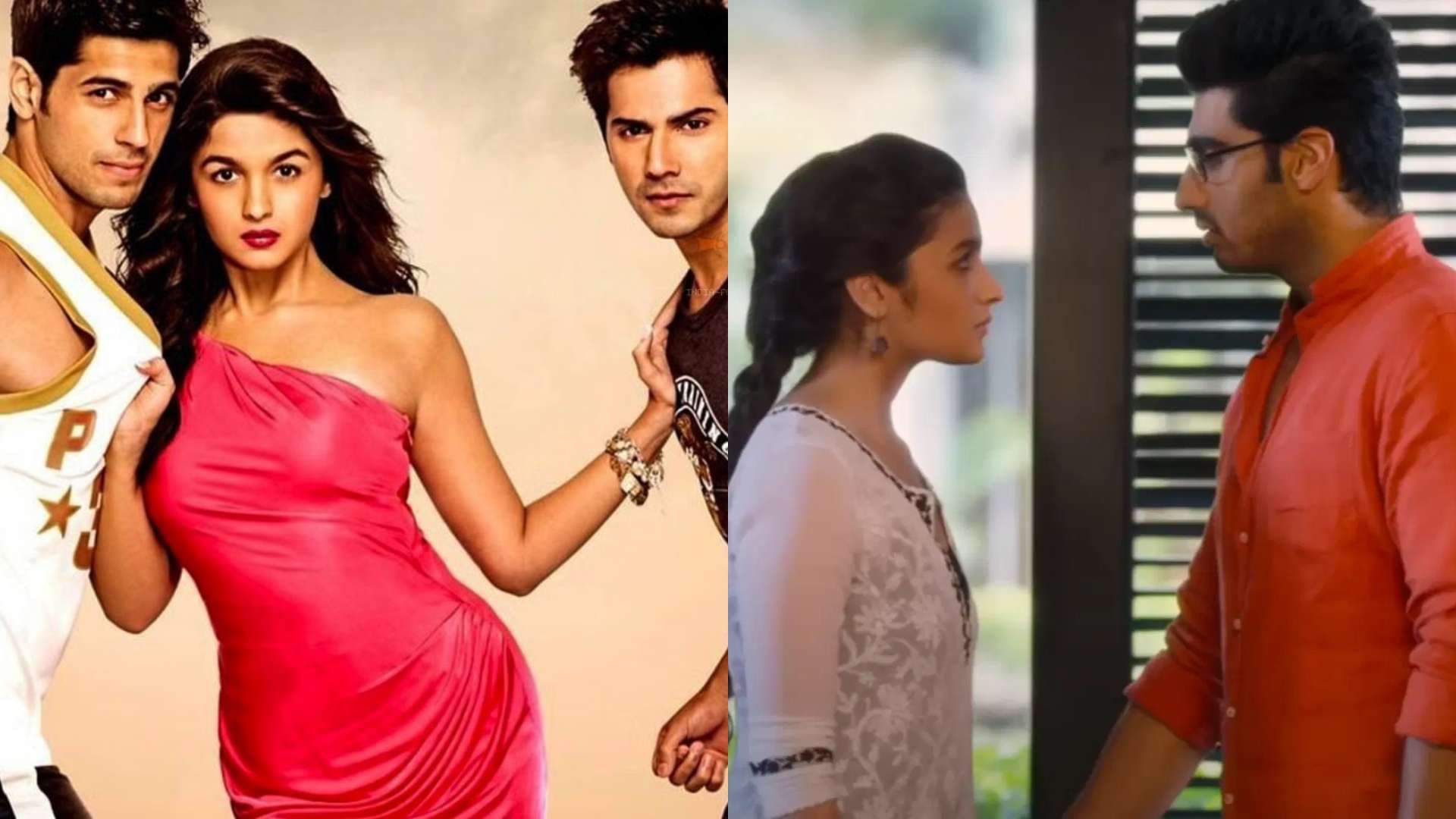 Hindi Movies on College Fun and Romance Student of The Year Kuch Kuch Hota Hai 3 Idiots 2 States