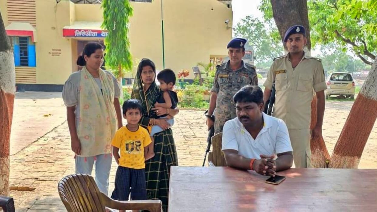Vaishali Missing woman with 2 children found safe within 24 hours went missing while working as laborer in Goa