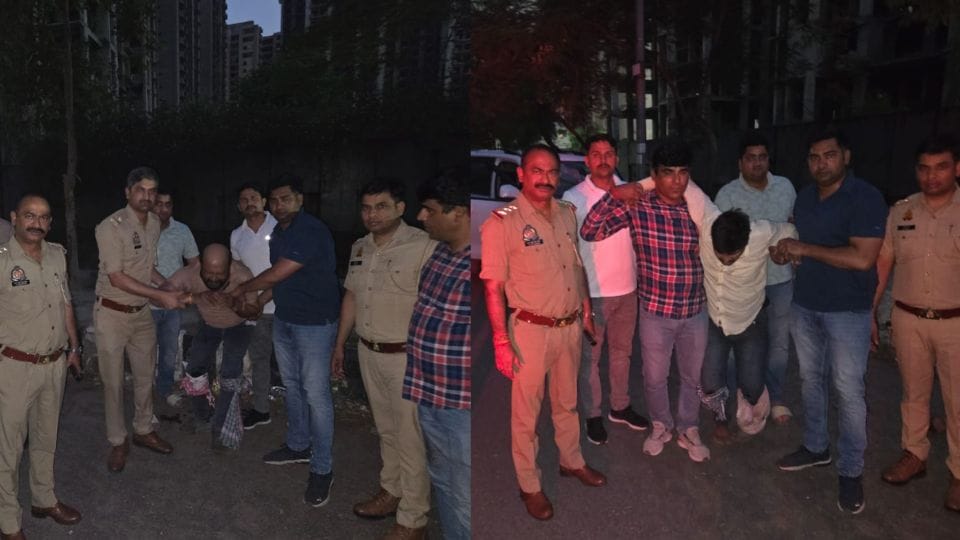 police arrested two criminals in encounter in Greater Noida