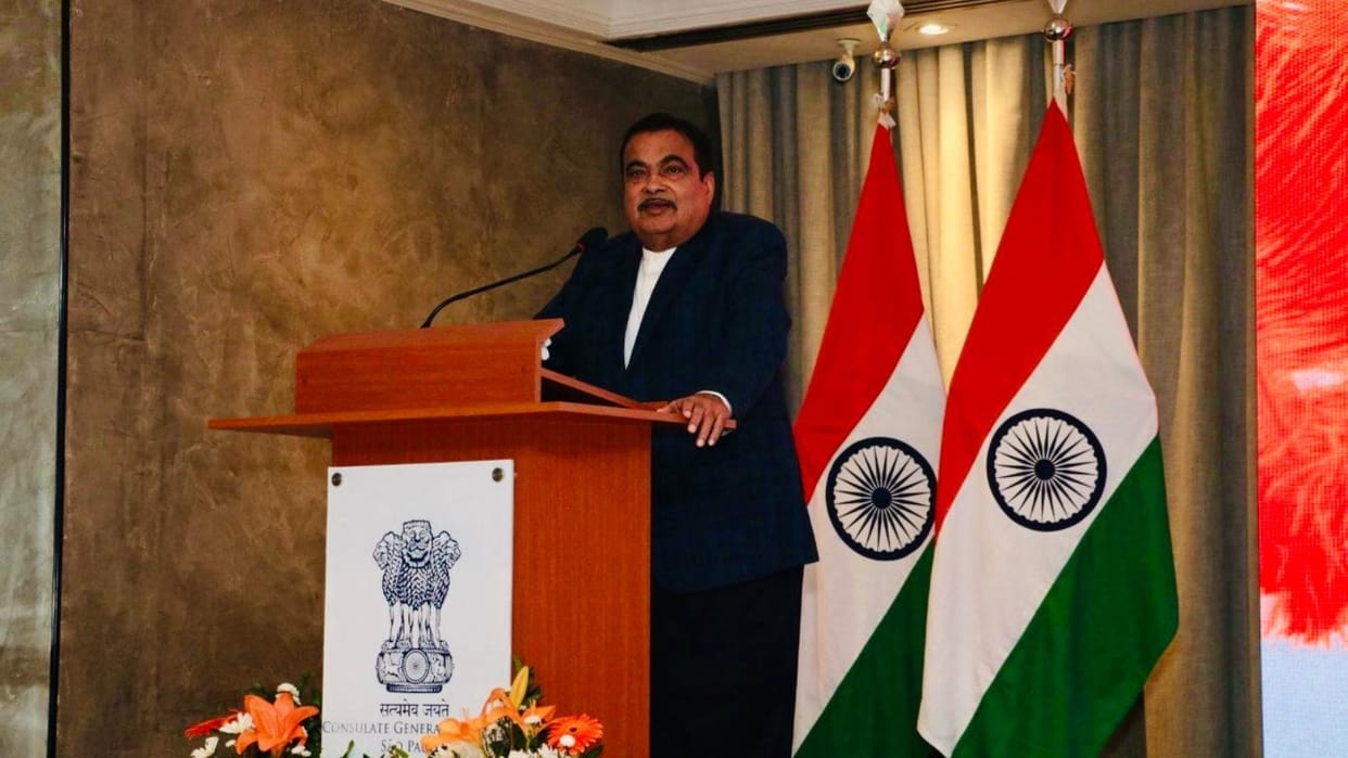Nitin Gadkari informed NRIs in Brazil about India growing stature