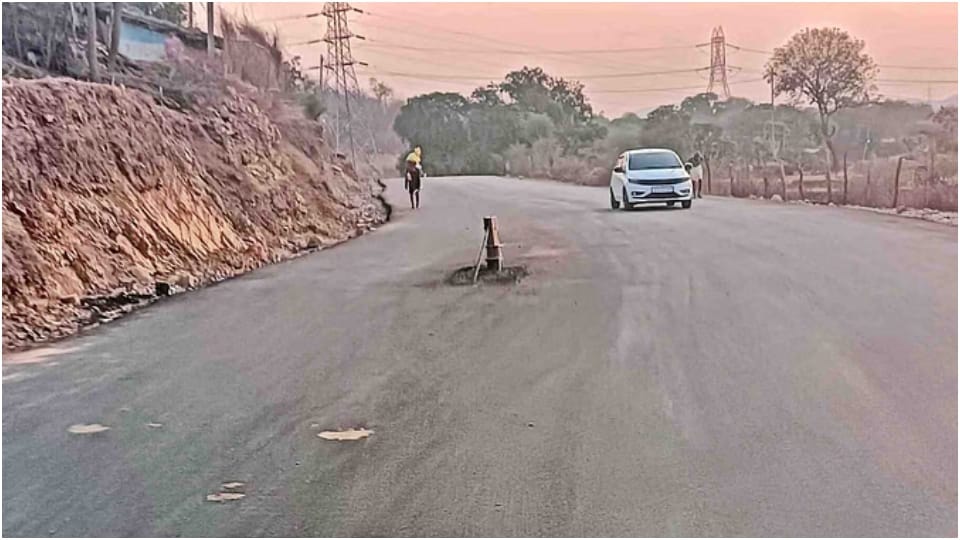 News Impact in Maihar hand pump installed in the middle of road removed