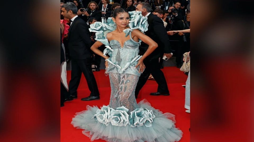 UP News: Baghpat's Nancy shines on red carpet, know what Nancy did that got invited to Cannes Film Festival
