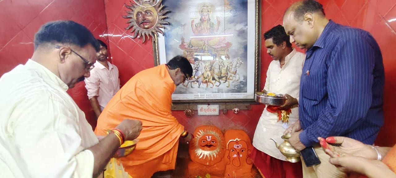 Ujjain: Spiritual initiative to balance the energy of planets with the flag, Krishna Guruji said a big thing