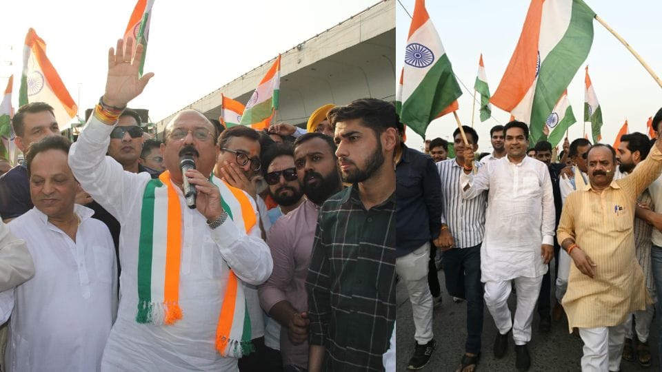 BJP took out Tiranga Yatra in Delhi and called Operation Sindoor a symbol of national pride