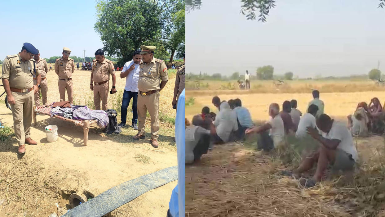 Ghatampur: young man sleeping in a tubewell was stabbed to death with a screwdriver