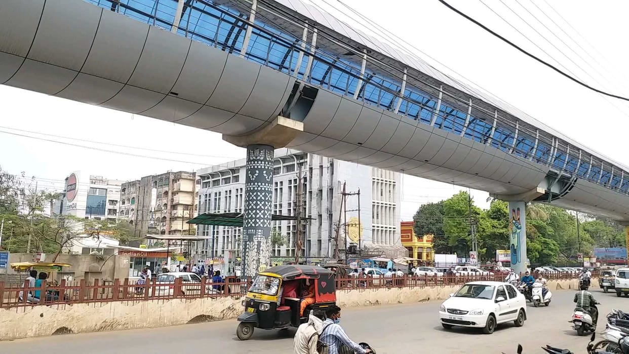 Raipur Skywalk will be constructed from previously sanctioned amount said BJP MLA Rajesh Munat