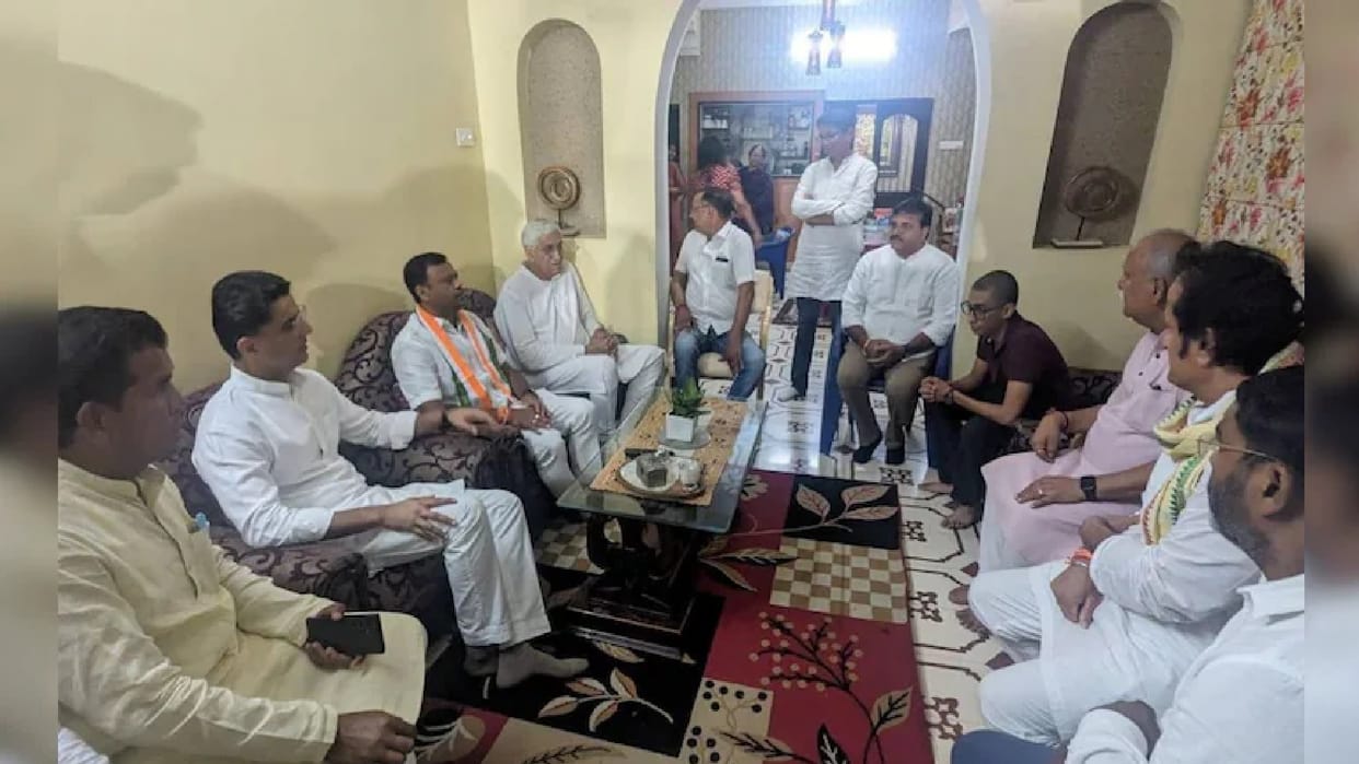 CG News: Sachin Pilot met Pahalgam terror attack family dinesh Mirania, said discussion on terrorism, not on