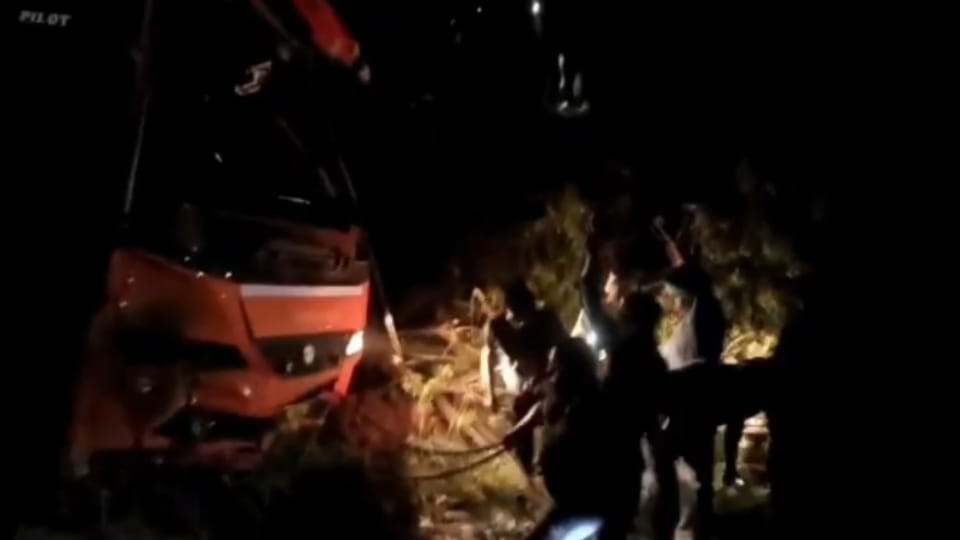 Accident of bus going from Hisar to Chandigarh in Kalayat 4 died many injured