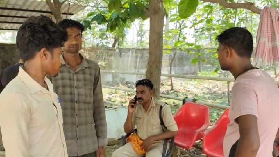 Minor thieves trying to steal in Adani power plant in Korba
