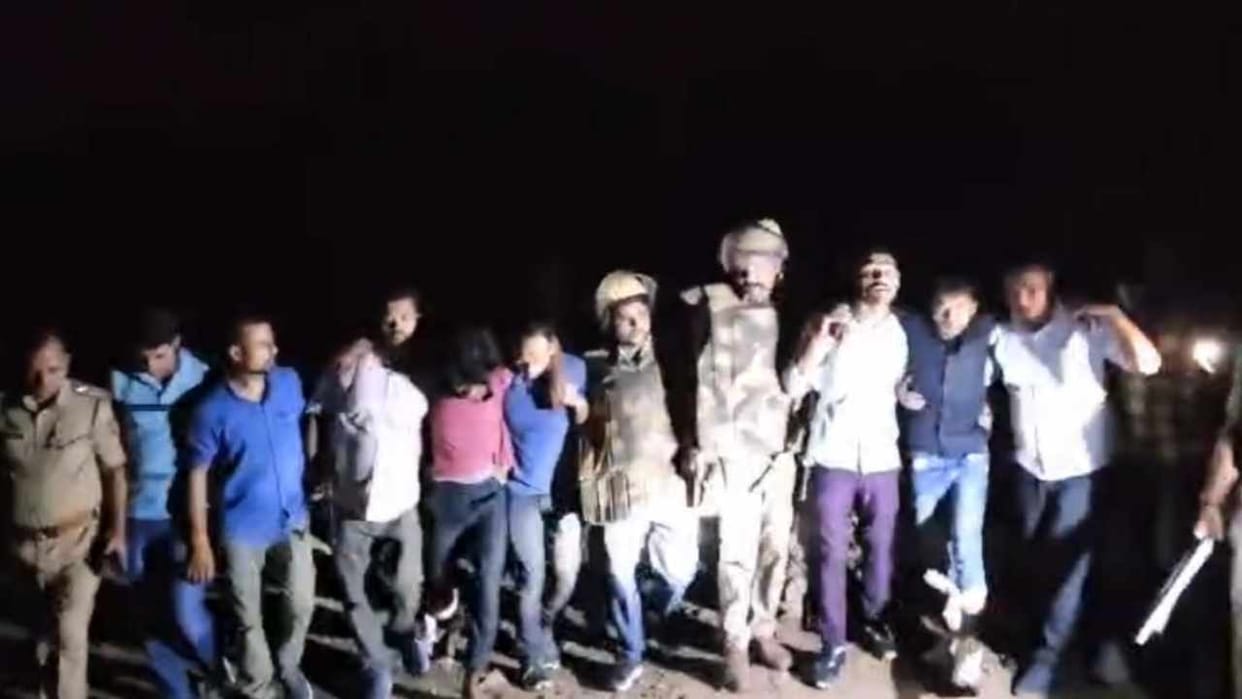 police encounter with two miscreants In Lalitpur