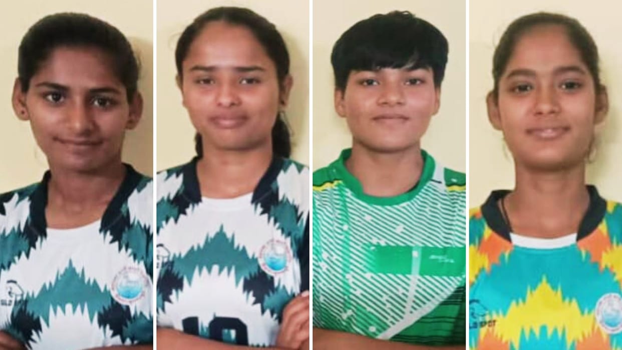 Daughters of labourers will play in Federation Cup of Handball some played at National level