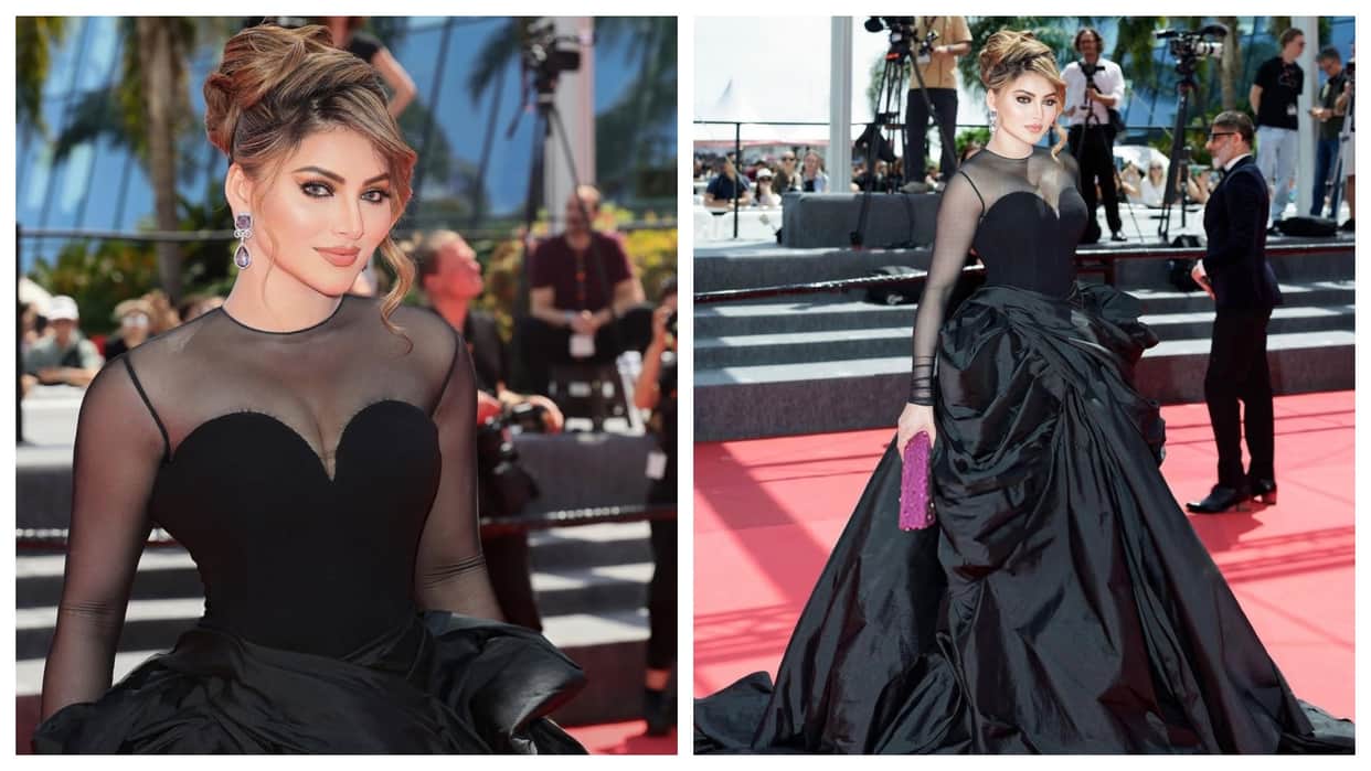 urvashi rautela cannes 2025 dress malfunction sparks debate intentional or accidental