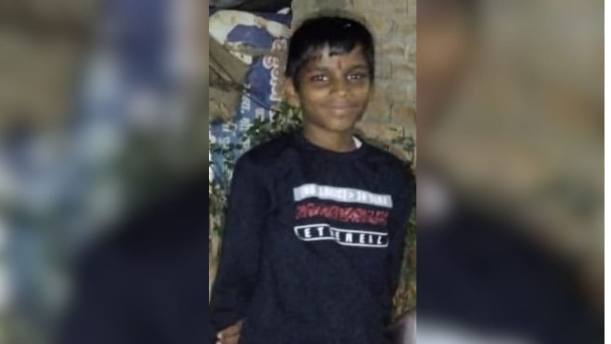 Child was playing neck got stuck in the rope eighth class student died