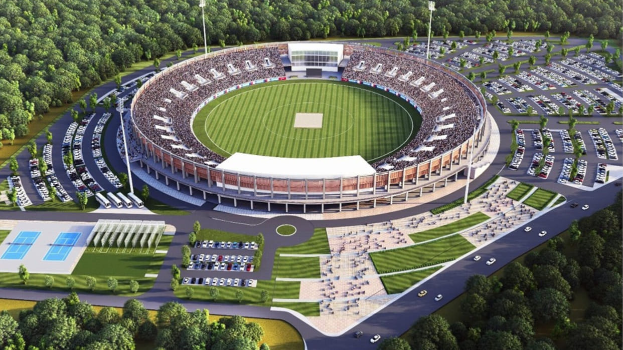An international cricket stadium will be built in Tal Nador, Gorakhpur at a cost of Rs 236 crore