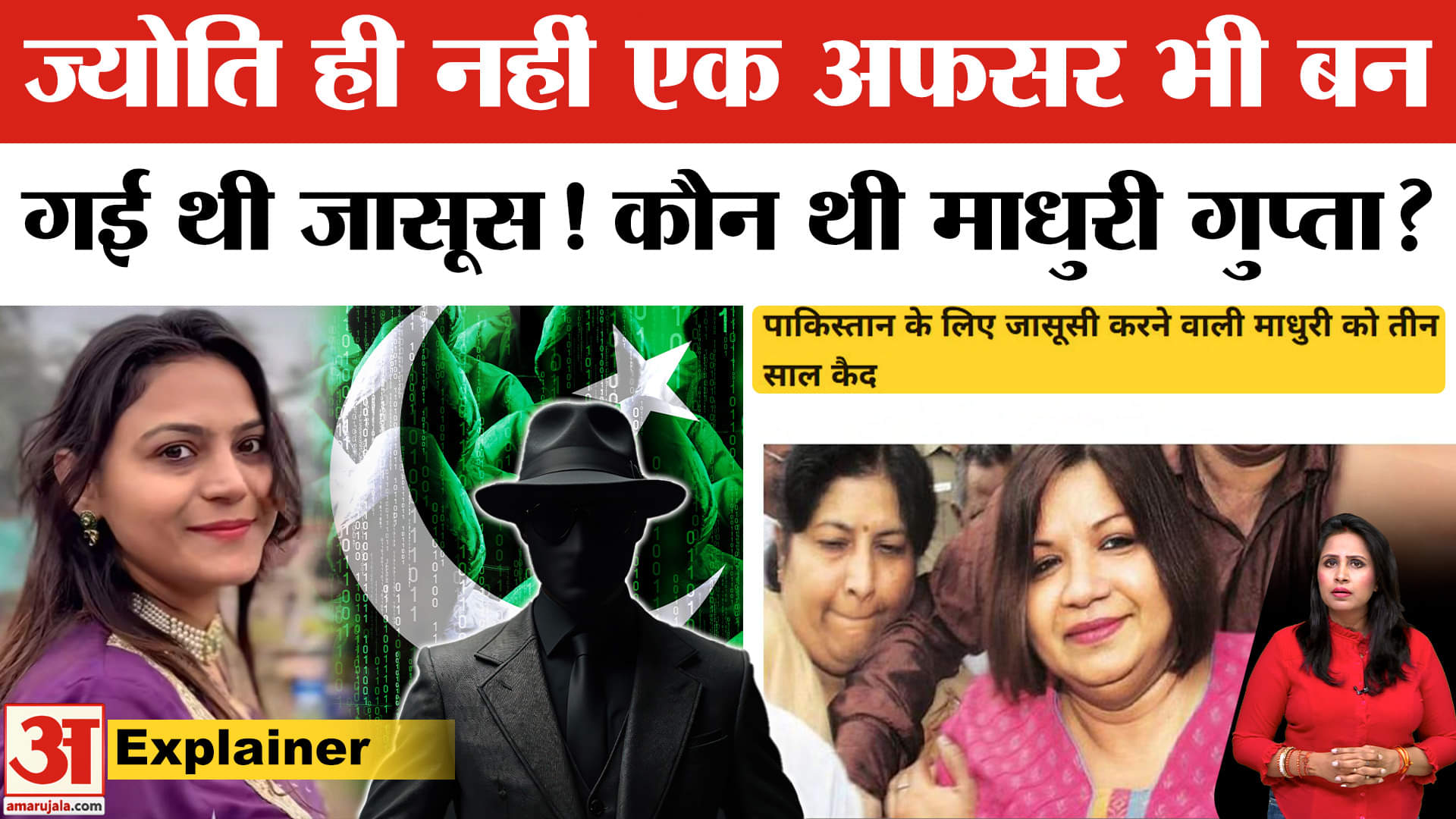 Jyoti Malhotra: Pakistan के लिए जासूसी की खबरों के बीच याद आई  Madhuri Gupta की सनसनीखेज कहानी।