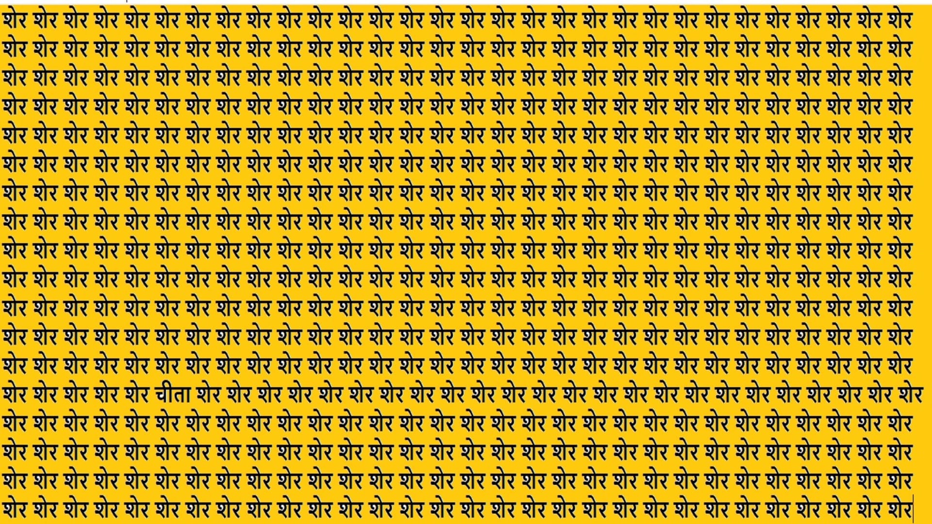 Optical Illusion IQ Test Brain Test If You Have Hawk Eyes Then Find Cheetah