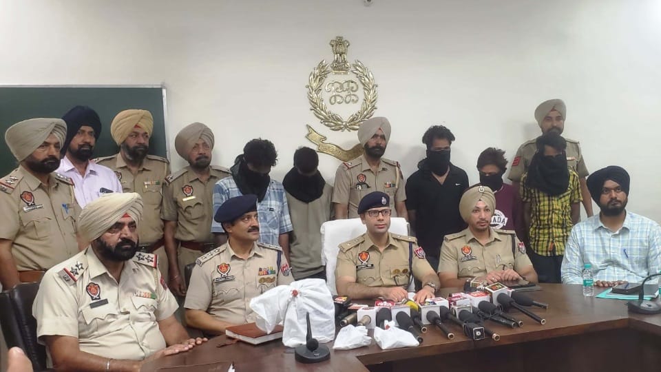 Six BKI terrorists arrested in Batala Punjab