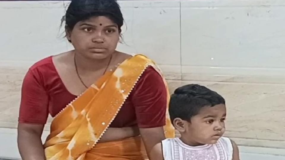 Husband throws wife and child off moving bike tries to kill them when they protest against his illicit relatio