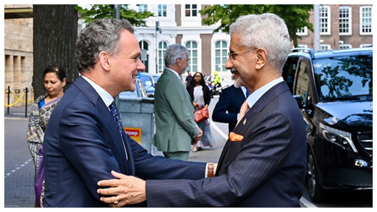 eam s jaishankar netherlands visit lauds support against terrorism