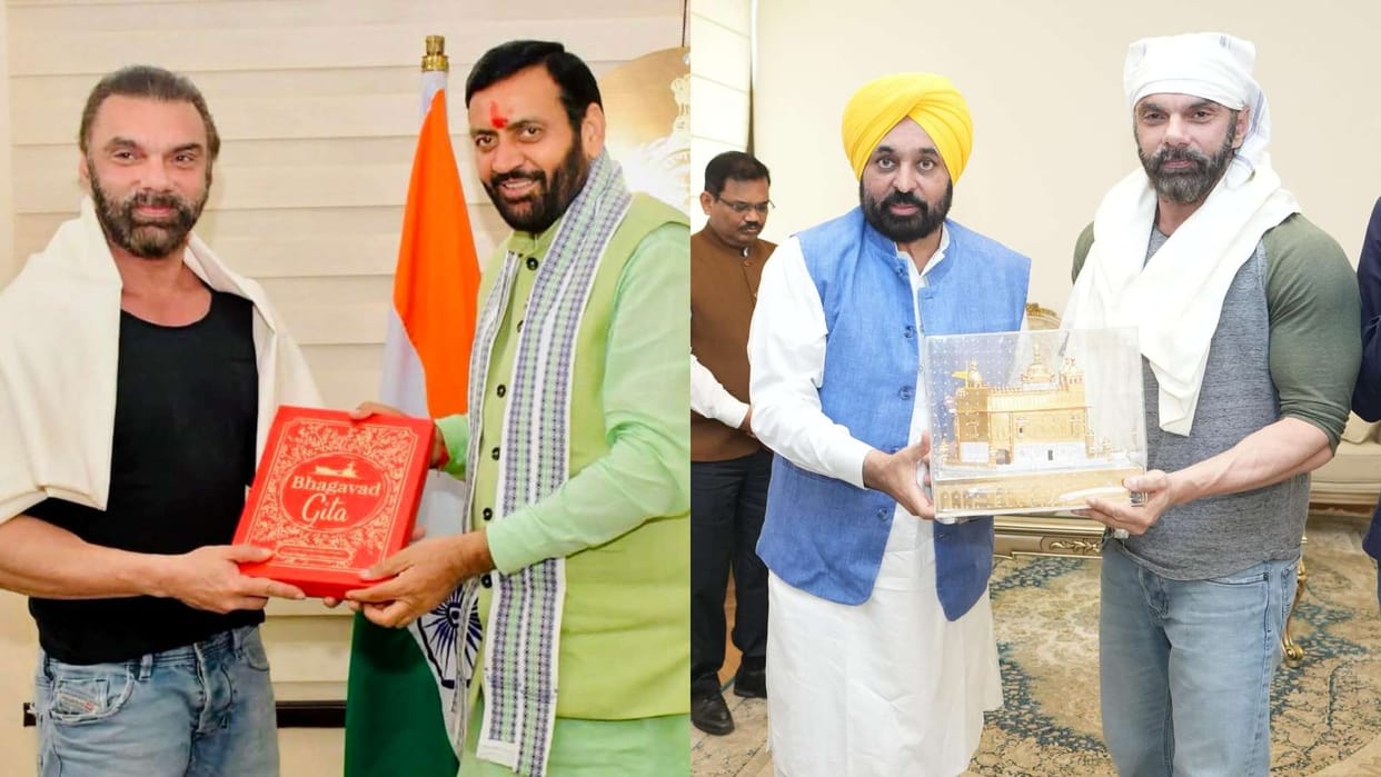 Sohail Khan met with punjab chief minister Bhagwant mann and haryana chief minister nayab singh saini