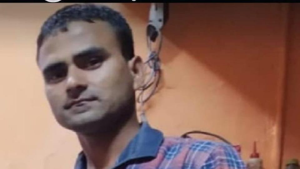 army soldier died, death struck him at home died in front of his family
