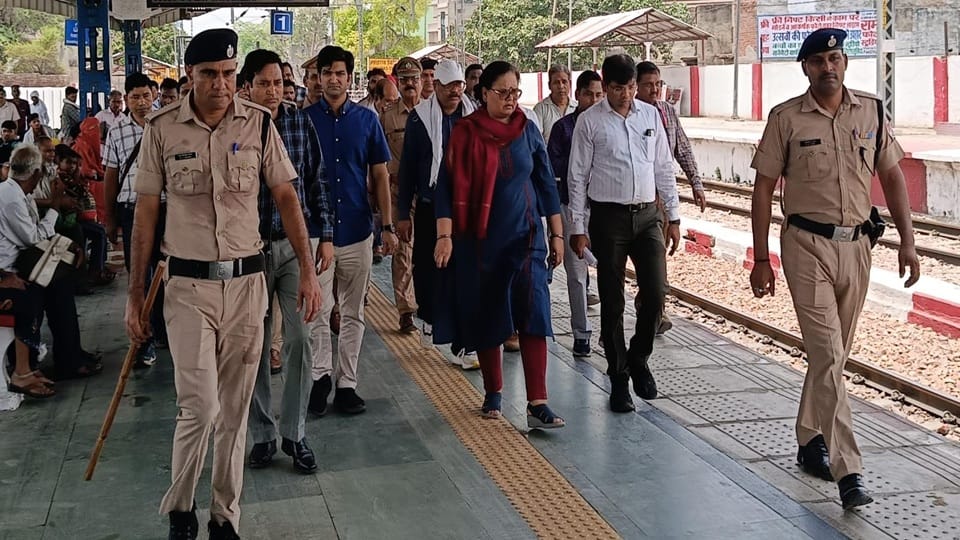 PM will virtually inaugurate Amrit Bharat Station Hathras City Railway Station