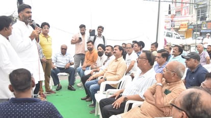 Central Market: BJP members said that they have talked to CM, we are with them, Atul Pradhan said this