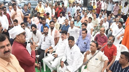 Central Market: BJP members said that they have talked to CM, we are with them, Atul Pradhan said this