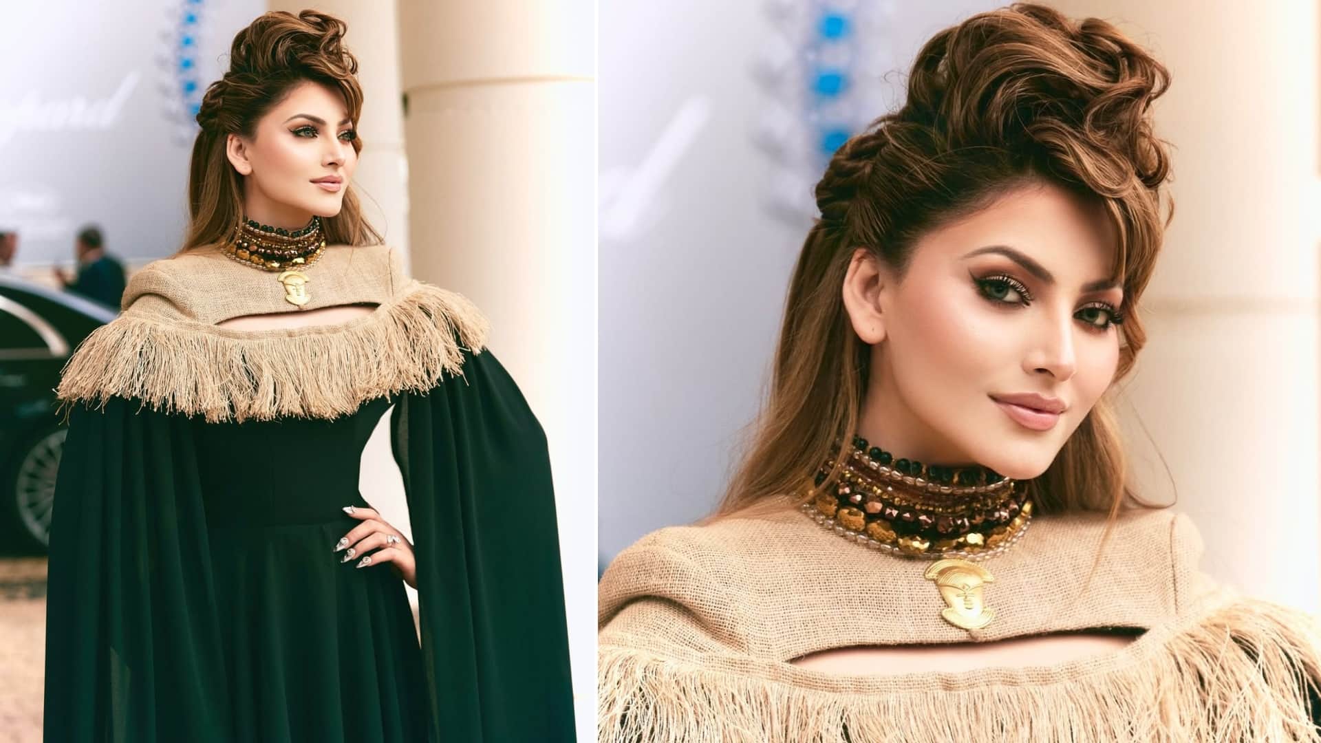 Urvashi Rautela befitting reply on allegations of copying aishwarya rai in 78th cannes film festival