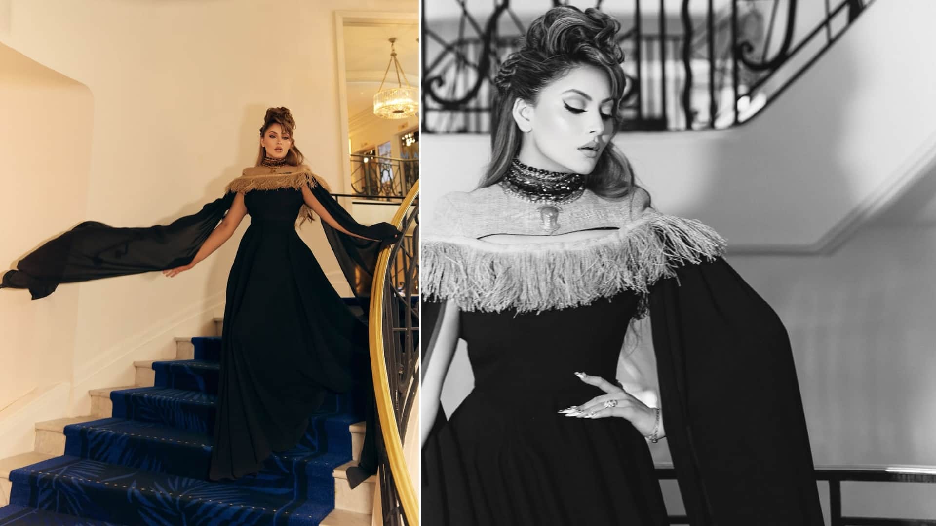 Urvashi Rautela befitting reply on allegations of copying aishwarya rai in 78th cannes film festival
