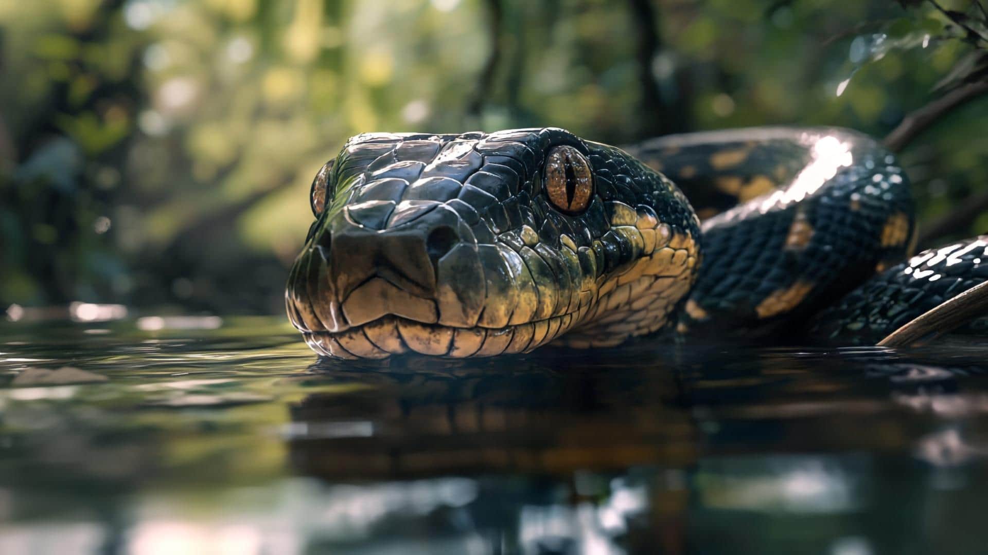 World's largest snake discovered in the Amazon It weighs 500kg and is 26ft long