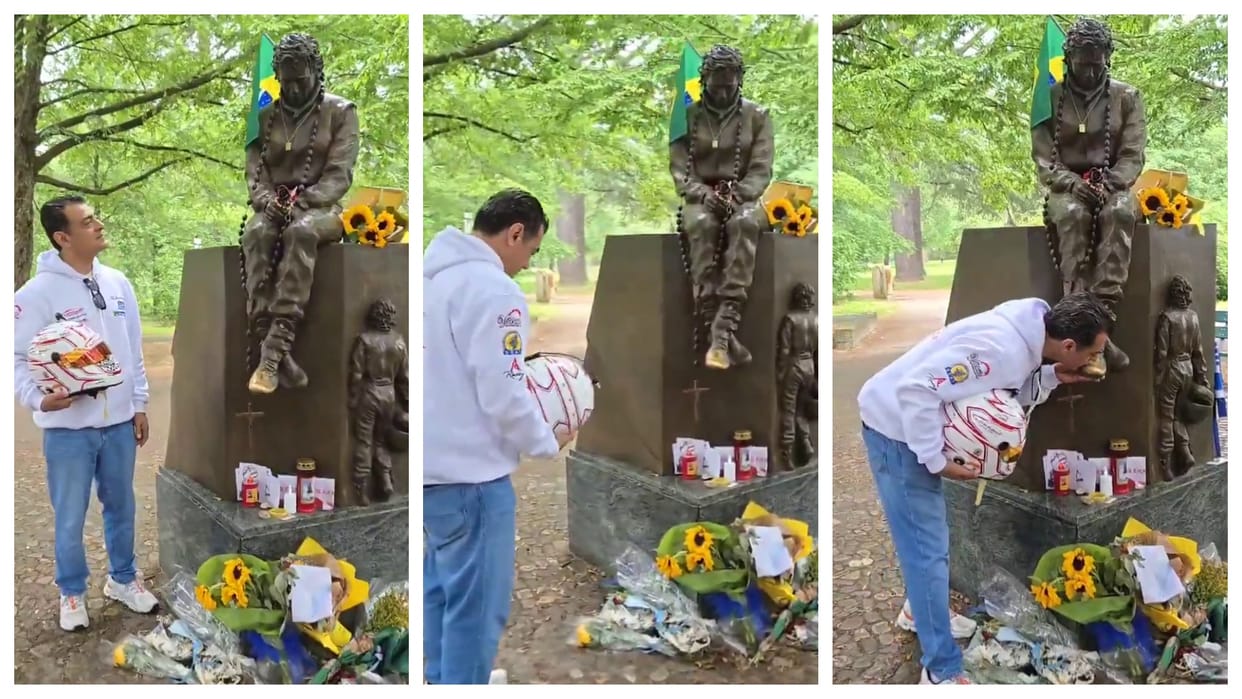 ajith kumar emotional tribute to f1 legend ayrton senna wins the internet