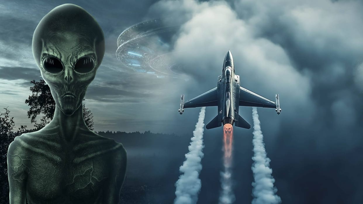 Alien News in Hindi arizona alien ufo attack f16 aircraft report claim