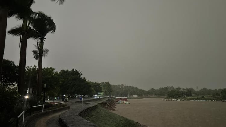 Gusty Winds And Rain In Chandigarh Weather Update See Video – Amar Ujala Hindi News Live