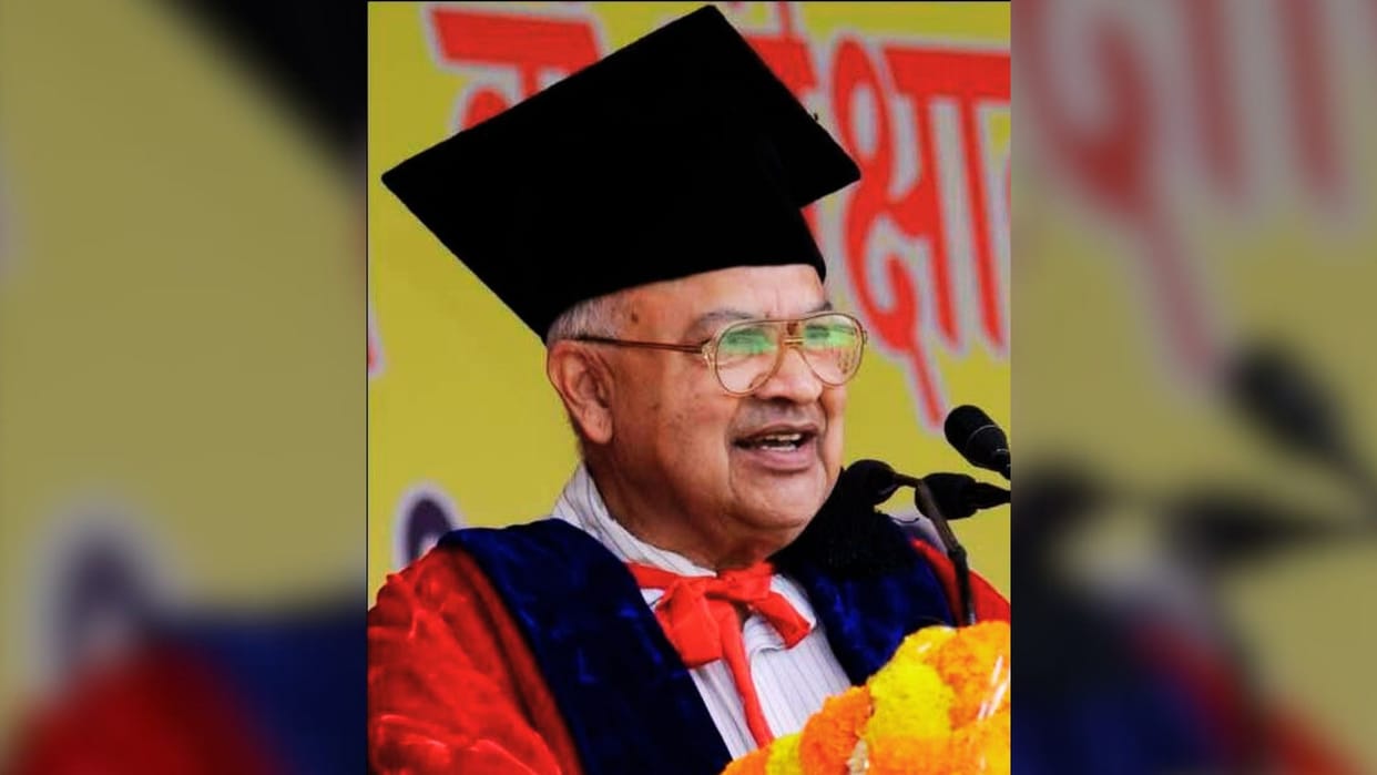 doctor Jayant vishnu passed away in pune philosophy of no beginning no end was found in Kashi