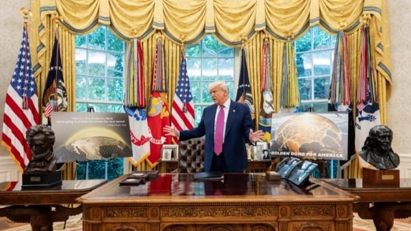 US President Donald Trump Says Golden Dome Free For Canada If IT Joins As 51th US State All Details in Hindi