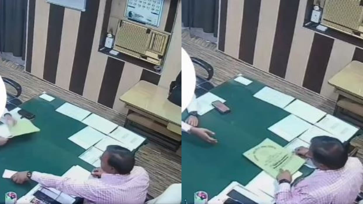 Another video of the Executive Engineer went viral in Bareilly