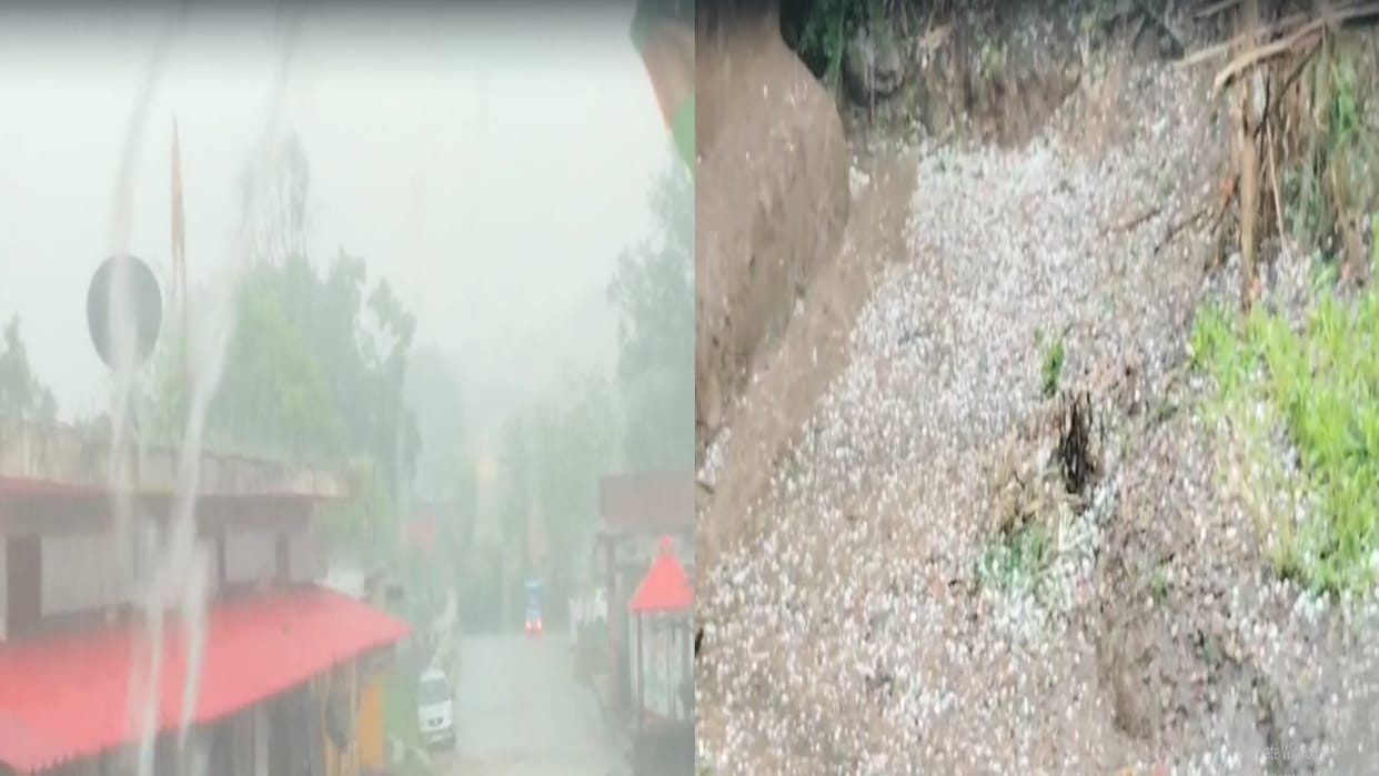 Himachal Weather: rainfall forecast for many parts for a week, Orange alert of hailstorm and thunderstorm in s