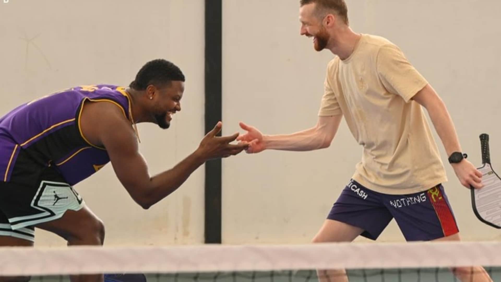 Virat Kohli, Anushka Sharma become pickleball partners at RCB team event ahead of IPL match against SRH