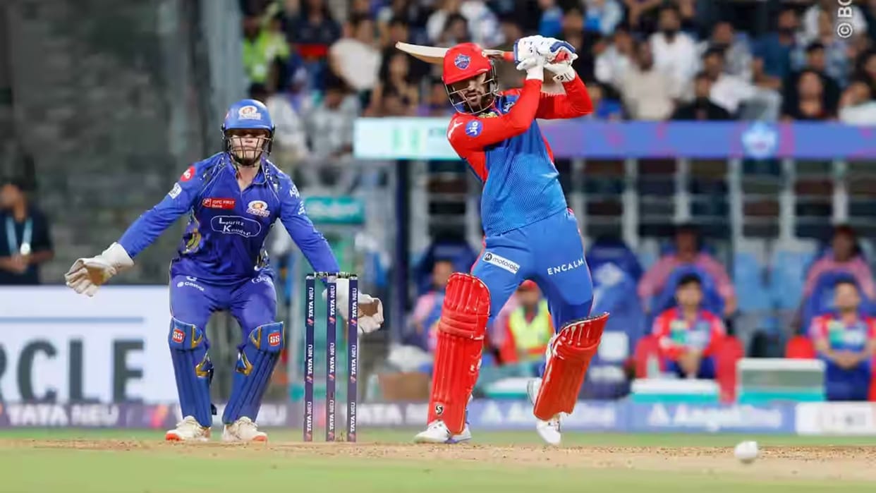 mi vs dc live cricket score mumbai indians vs delhi capitals ipl 2025 63rd match updates