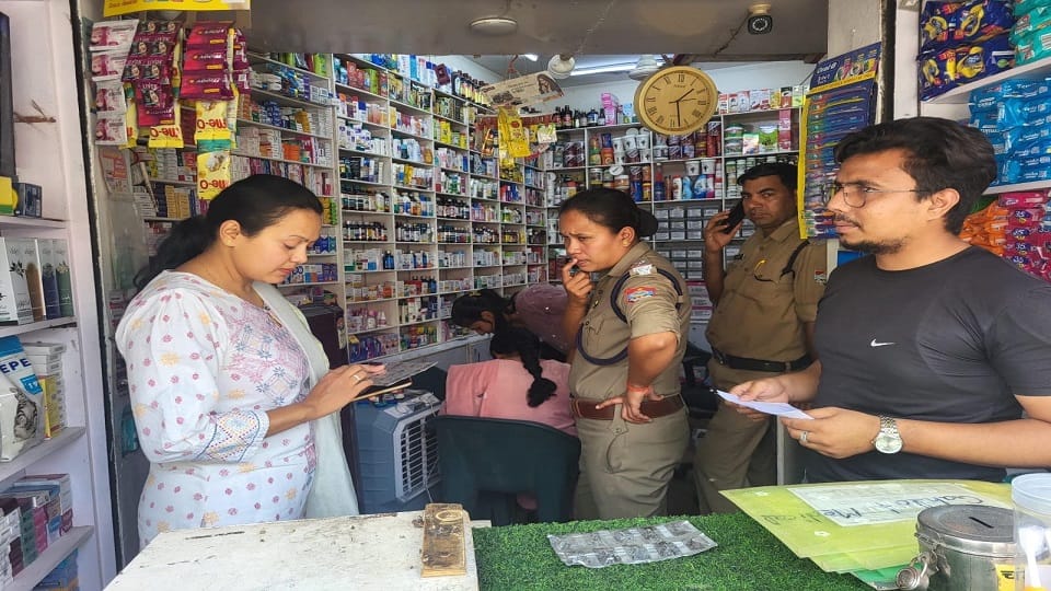 Medical stores found selling expired medicines in haldwani