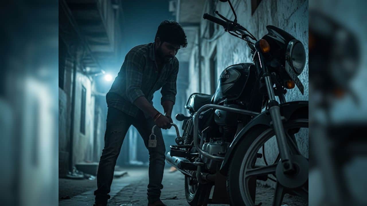 how to protect bike from theft use lock gps tracker cctv camera alarm devices