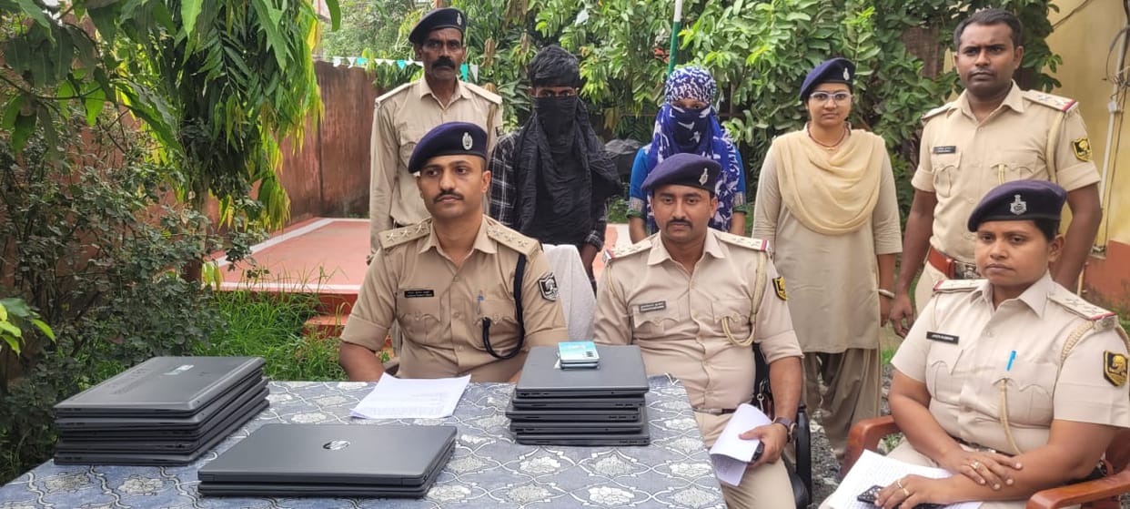 Bihar: Cunning husband and wife arrested on charges of theft in Purnia