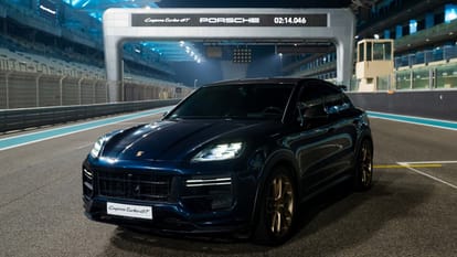 Porsche Cayenne Turbo GT sets new benchmark at Yas Marina F1 Grand Prix circuit