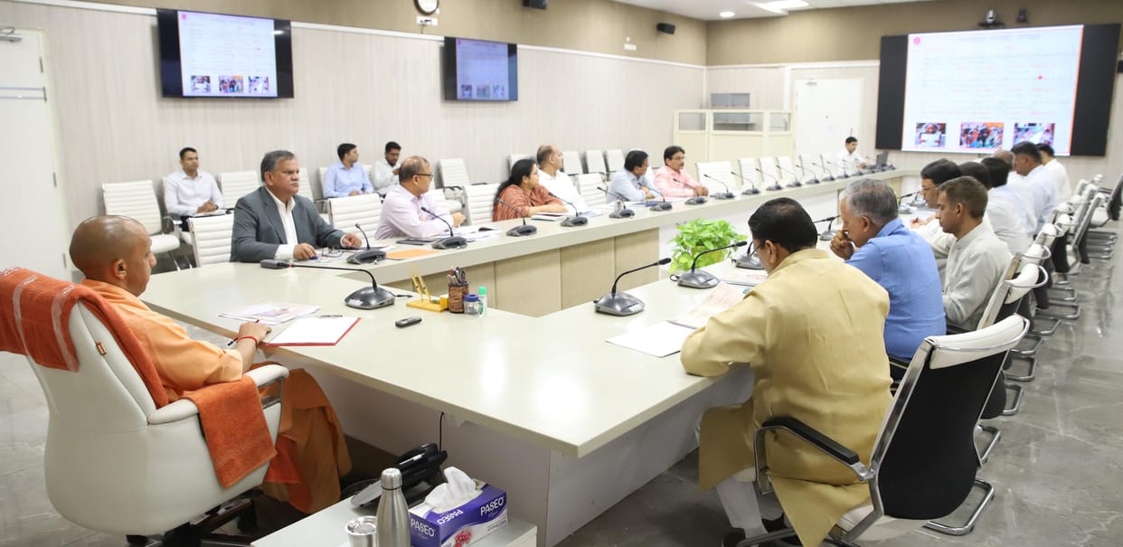 CM Yogi Adityanath held a review meeting with the Department of Disabled Empowerment.