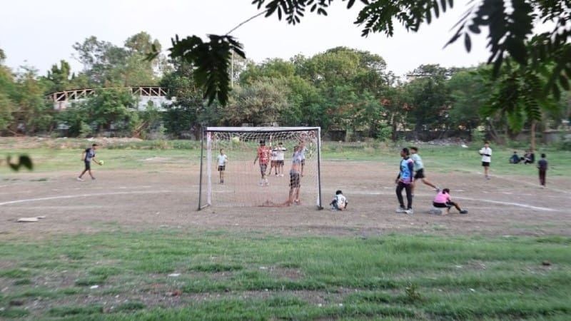 Indore news Sports Grounds bal vinay mandir swami vivekanand school