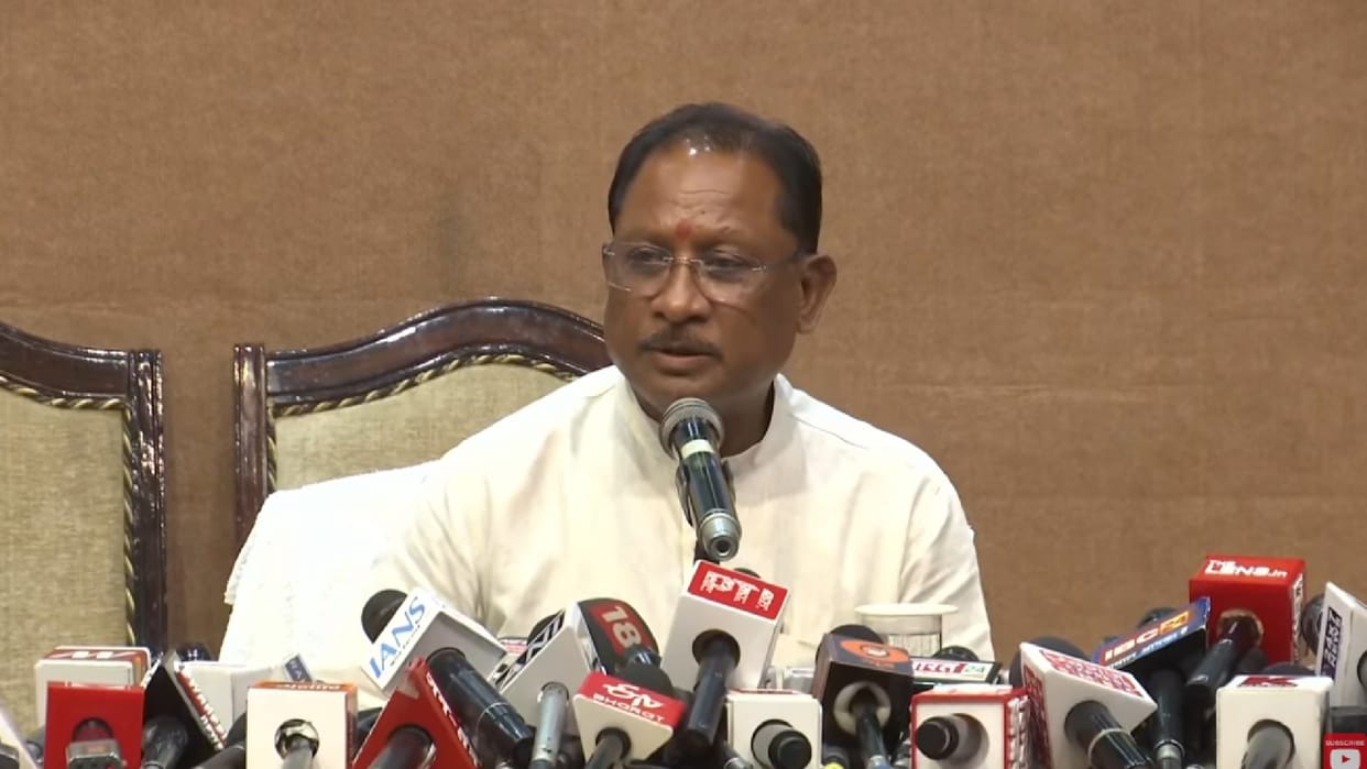 There will be no talks at the behest of Hyderabad Maoists: CM vishnudeo Sai
